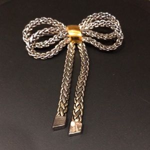 Vintage Bow Brooch
